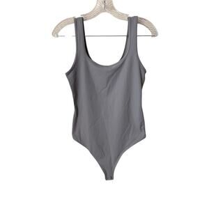 Abercrombie & Fitch Soft Collection Slate Gray Tank Bodysuit Size Medium
